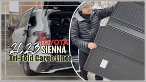 2023 sienna tri fold cargo liner