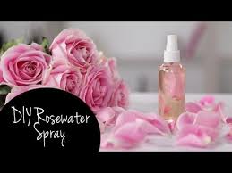 diy refreshing makeup setting rosewater