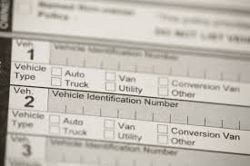 vehicle id identification number how