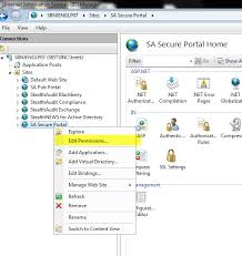 how to secure iis site add enable