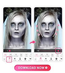 best corpse bride makeup filter app for