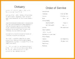 Free Funeral Obituary Template