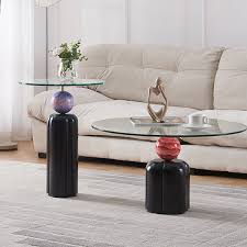 Minimalist Round Living Room Table