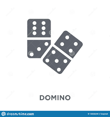 Domino Icon From Arcade Collection Stock Vector