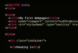 how to code a basic webpage using html