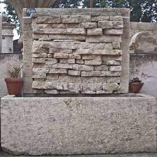 Original Stone Wall Fountain For