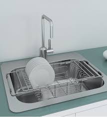 portable sink dish drainer basket wire