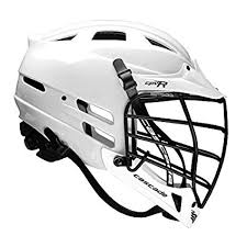 Cascade Cpv R Lacrosse Helmet White Shell Black Mask Medium Large