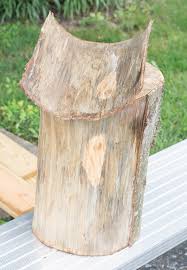 Make A Tree Stump Side Table Diy 3 By