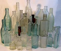 History Bites Antique Glass Bottles
