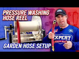 Pressure Washing Hose Reel Garden