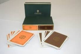Maybe you would like to learn more about one of these? Vintage Gucci Playing Cards Nov 01 2018 Christiana Auction Gallery In De
