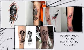 create tattoo design with my experience