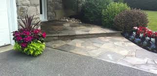 flagstone walkway steps repair