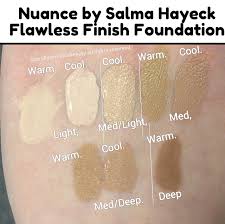 Nuance By Salma Hayeck Flawless Finish Liquid Foundation