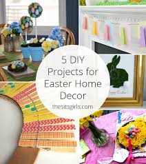 5 diy projects for easter home decor