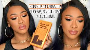 chocolate orange palette makeup
