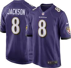 Jackson also accounted for 370 fewer passing yards, 10 fewer tds and three more ints, while regressing from first to 10th in fantasy points. Nike Men S Baltimore Ravens Lamar Jackson 8 Purple Game Jersey Dick S Sporting Goods