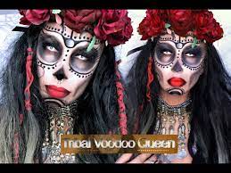 tribal voodoo queen halloween makeup