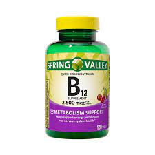 Mar 12, 2021 · vitamin b12 is not found at high levels in plant foods, so individuals with a plant based diet should make sure they are having more food sources of vitamin b12. Spring Valley Vitamin B12 Quick Dissolve Tablets 2500 Mcg Cherry Flavor 120 Ct Walmart Com Walmart Com