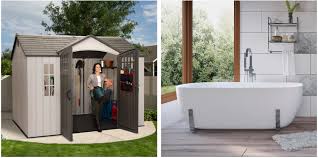 This large storage shed offers a great solution for those with big storage needs. Costco Canada Deals Save 200 On Lifetime 10 Ft X 8 Ft Outdoor Storage Shed Canadian Freebies Coupons Deals Bargains Flyers Contests Canada