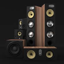 bowers wilkins 683 theater 3d model