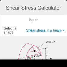 shear stress calculator beam ysis