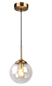 Loft Glass Globe Pendant Light