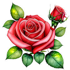 red rose clipart rose flower