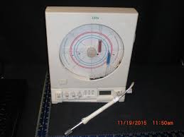 Instrument Chart Recorder Omega Ct485b Temp Humidity24hr