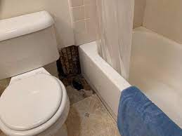 Leak Next To The Bath Tub