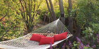 These hammocks are designed to withstand the elements of the outdoors. The Best Hammocks Of 2021 According To Reviews Martha Stewart