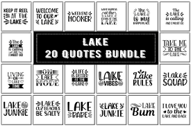 lake svg 20 es bundle graphic by