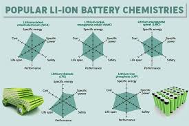 li ion battery chemistries