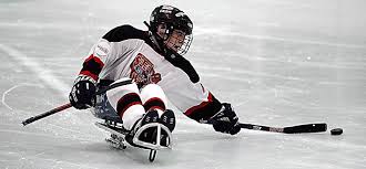 Ice hockey originated in canada in the early 19th century, based on several similar sports played in europe, although the word hockey comes from the old french word hocquet, meaning stick. Ice Sledge Hockey Wheelpower