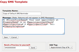 Creating Editing Sms Email Templates Simple Salon
