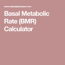 Basal Metabolic Rate Bmr Calculator Workouts Basal