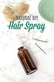 natural diy hair spray recipe a