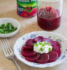 quick and easy pickled beets the joy