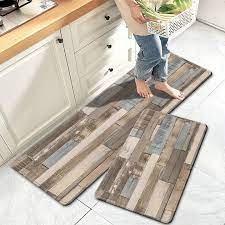 1pc farmhouse kitchen mat non slip