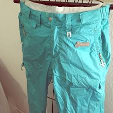 Tiffany Blue Snow Pants