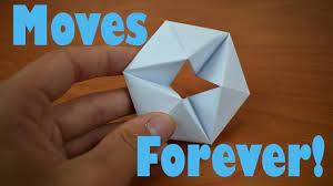 Diy infinity antistress moving origami! How To Fold An Origami Moving Flexagon Better Than A Fidget Spinner Youtube
