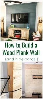 Diy Faux Pallet Wall For Your Tv Wood