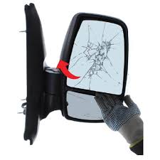 Replace Ford Transit Wing Mirror Glass