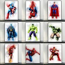 marvel avengers wall art canvas print