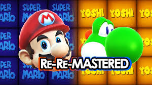 Before playing the game, you will get the sample at the title screen of super mario 64 the player can stretch the face of mario. Super Mario 64 Title Intro Hd Remastered Android Download Youtube