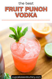 fruit punch tail recipe with vodka