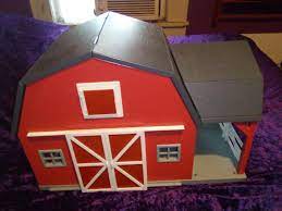 red barn toy barn farm playset ebay