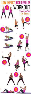a low impact high results workout to