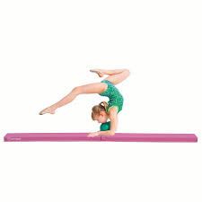 pink foldable kids gymnastics folding